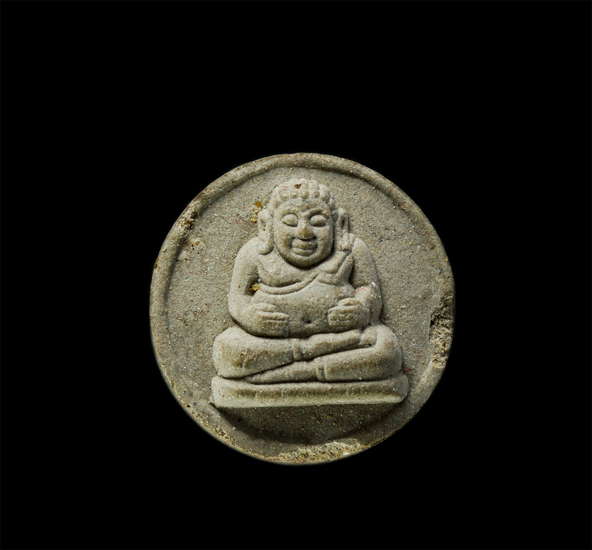 6May25 (161)b1p.jpg - พระสังกัจจายน์มหาลาภ เลื่อนสมณศักดิ์เจ้าคุณ พระพิศาลประชานาถ (ดนัย อตฺถภทฺโท) วัดสุทธาราม แขวงสำเหร่ เขตธนบุรี กรุงเทพฯ ปี2555 เนื้อผงพุทธคุณ ผงว่าน # [..] | https://kamulet.in.th